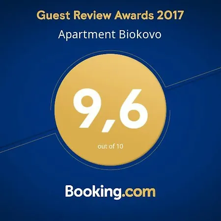 Apartment Biokovo Krvavica Exterior foto